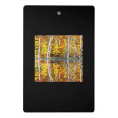 Mini Porte-bloc Réflexion d'automne (Dos)