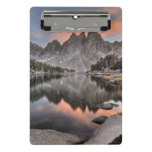 Mini Porte-bloc Réflexions de sommets de Kearsarge de soirée