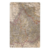 Mini Porte-bloc République Tchèque (Dos)