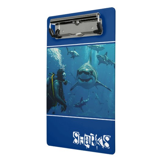 Mini Porte-bloc Requins (Angle2)