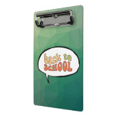 Mini Porte-bloc Retour à l'école avec un rebondissement animé (Angle2)