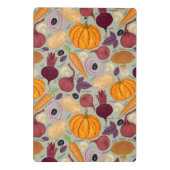 Mini Porte-bloc Rétro arrière - plan des légumes frais (Dos)