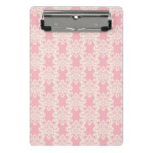 Mini Porte-bloc Rétro damassé florale (Devant)