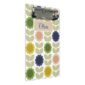 Mini Porte-bloc Retro Groovy Summer Flowers Stems (Incliné)