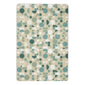 Mini Porte-bloc Rétro motif abstrait (Dos)