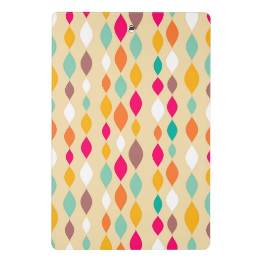 Mini Porte-bloc Rétro motif d'abrégé sur style (Dos)