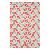 Mini Porte-bloc Rétro motif de Saint-Valentin (Dos)