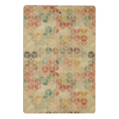 Mini Porte-bloc Rétro motif géométrique 5 (Dos)