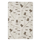 Mini Porte-bloc Rétro motif pour l'homme 2 (Dos)