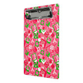 Mini Porte-bloc Retro Squares Pattern (Angle2)