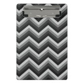 Mini Porte-bloc Rétro zigzag Chevron de motif (Devant)