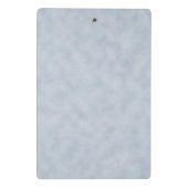 Mini Porte-bloc Revêtement bleu doux (Dos)