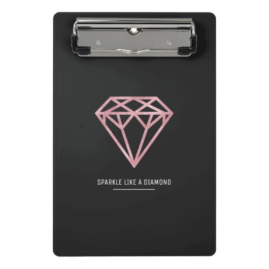 Mini Porte-bloc Rose Gold (Devant)