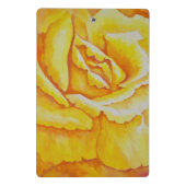 Mini Porte-bloc Rose jaune (Dos)