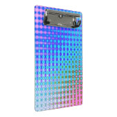 Mini Porte-bloc Rose Magenta violet bleu turquoise (Incliné)