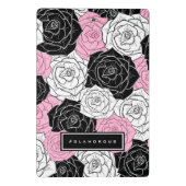 Mini Porte-bloc Rose moderne (Dos)