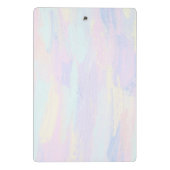 Mini Porte-bloc Rubriques de peinture Pastel (Dos)