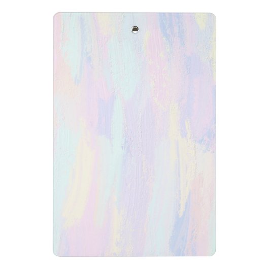 Mini Porte-bloc Rubriques de peinture Pastel (Dos)