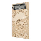 Mini Porte-bloc Rustic Antique Musical Notes (Angle2)