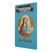 Mini Porte-bloc Sainte Cécile de Rome (BK 003) (Angle2)