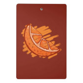 Mini Porte-bloc Sang Motif de fruits orange (Dos)