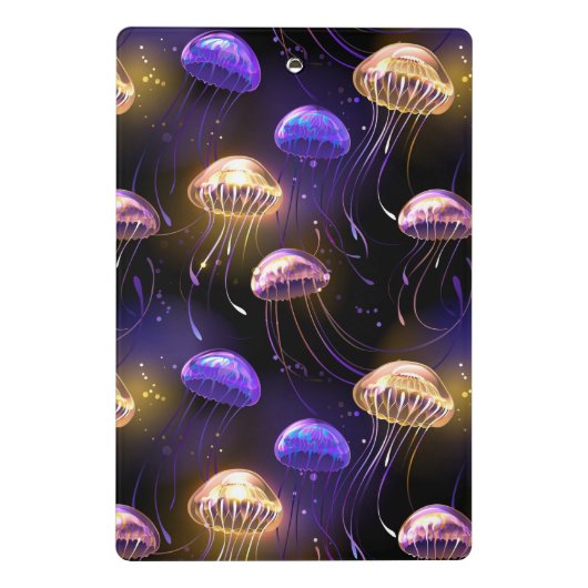 Mini Porte-bloc Sans joint avec méduse éclatante (Dos)