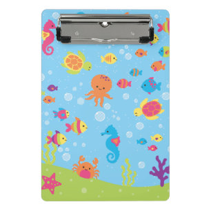 Mini Porte-bloc Scene.ai sous-marin mignon