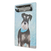 Mini Porte-bloc Schnauzer (Miniature) Peinture - Chien original mi (Angle2)