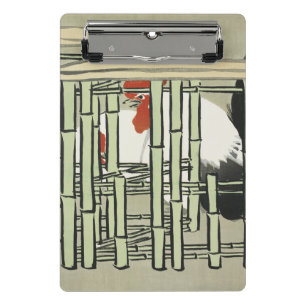 Mini Porte-bloc Sekka Roosters de Momoyogusa Art japonais