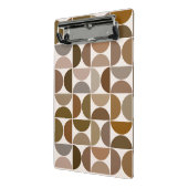 Mini Porte-bloc Séquences MCM Browns+Cream Motif (Angle2)
