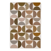 Mini Porte-bloc Séquences MCM Browns+Cream Motif (Dos)