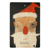 Mini Porte-bloc Shabby Père Noël (Dos)