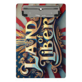 Mini Porte-bloc "Shining Liberty" (Devant)