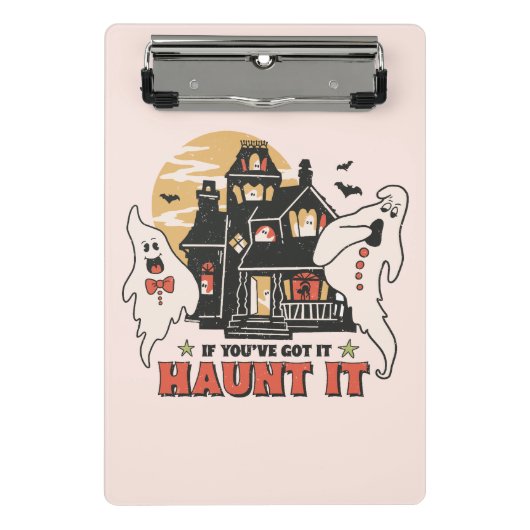 Mini Porte-bloc Si Vous L'Avez, Haunt It (Devant)