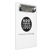 Mini Porte-bloc Simple Ajouter votre propre Modèle de logo | (Incliné)
