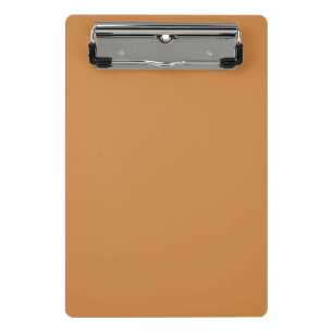 Mini Porte-bloc Simple automne couleur uni clair pastel cuivre