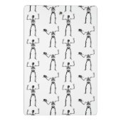 Mini Porte-bloc Skeletons D'Halloween, Baguette Ou Traite, Boo (Dos)