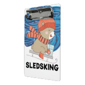 Mini Porte-bloc Sledsing Personnalisable (Angle2)