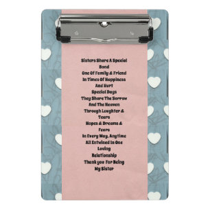 Mini Porte-bloc Soeur des Coeurs de Marshmallow