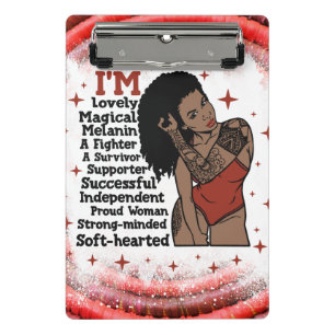 Mini Porte-bloc Soeur Sistas Black Women Melanin Femme Sis Magie