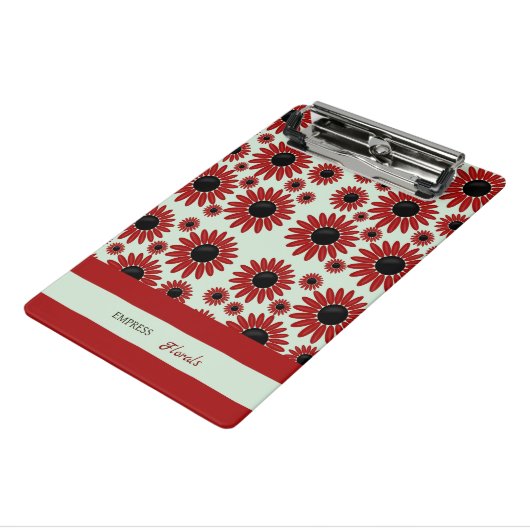 Mini Porte-bloc Soft Empress Florals Velours (Angle3)