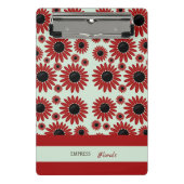 Mini Porte-bloc Soft Empress Florals Velours (Devant)