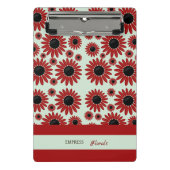 Mini Porte-bloc Soft Empress Florals Velvet (Devant)