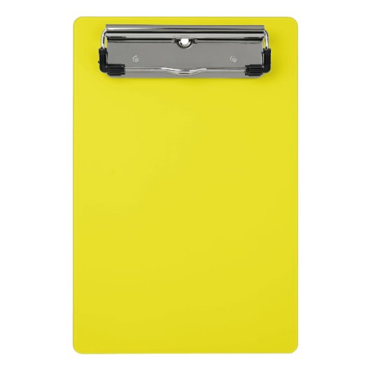 Mini Porte-bloc Solid pineapple bright yellow (Devant)