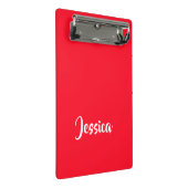 Mini Porte-bloc Solide uni rouge vif (Incliné)