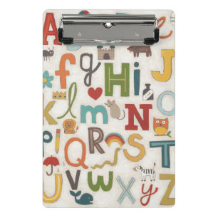 Mini Porte-bloc Soupe à alphabet