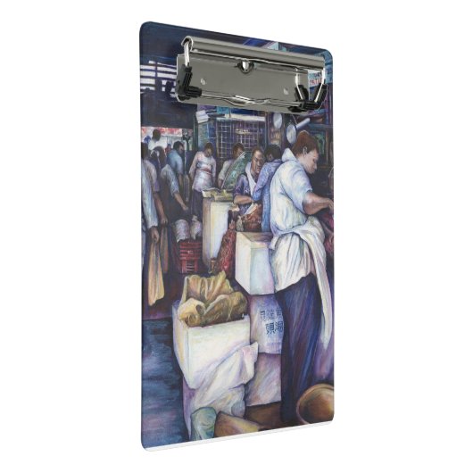 Mini Porte-bloc Soupe à la tête de poisson, Singapour (Incliné)