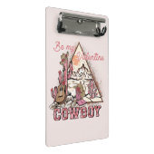 Mini Porte-bloc Soyez Mon Cowboy Valentine (Incliné)