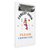 MINI PORTE-BLOC SPECTACLE DE COMÉDIE (Incliné)