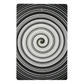 Mini Porte-bloc Spirale Noire Et Blanche (Dos)